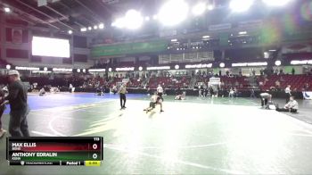 113 lbs Cons. Round 3 - Anthony Edralin, Kuna vs Max Ellis, Boise