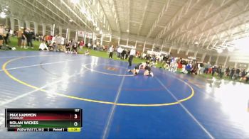 157 lbs Champ. Round 2 - Max Hammon, Stansbury vs Nolan Wickes, Wasatch