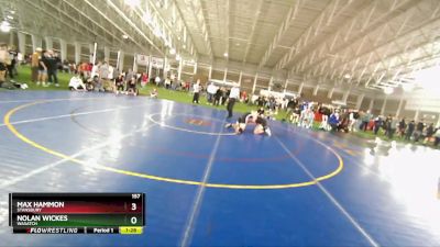 157 lbs Champ. Round 2 - Max Hammon, Stansbury vs Nolan Wickes, Wasatch