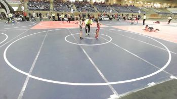 62 lbs Quarterfinal - Gabriel Fernandez, Rebel WC vs Presley White, Randal Youth WC