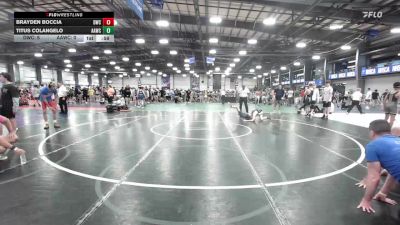 113 lbs Rr Rnd 1 - Brayden Boccia, Doughboy Gold vs Titus Colangelo, All-American Wrestling Club HS