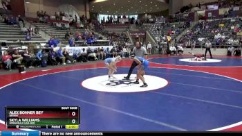 6A 115 lbs Quarterfinal - Skyla Williams, Springdale Har-Ber vs Alex Bonner Bey, Bryant