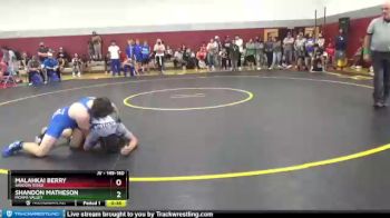 149 lbs Semifinal - Shandon Matheson, Moapa Valley vs Malahkai Berry, Shadow Ridge