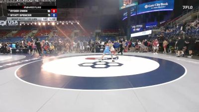 120 lbs Quarters - Ryder Owen, WA vs Wyatt Spencer, PA