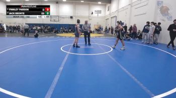 142 lbs Cons. Round 4 - Finnley Parson, Los Gatos vs Jack Bronte, Granada
