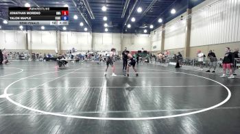 157 lbs Semifinal - Jonathan Moreno, Gladiator Wrestling Academy vs Talon Maple, Funky Monkey