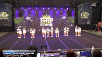 Cheer Strike Royals - Heiress [2026 L3 - U12 Day 1] 2026 Feel The Power