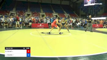 152 lbs Rnd Of 128 - Deven Strief, Iowa vs Jordan Davies, Utah