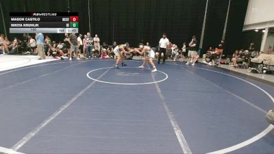 130 lbs Round 3 - Mason Castilo, Wrecking Crew Demolition Team vs Nikita Kruhlik, Brawler Elite