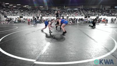 170 lbs Consi Of 4 - Kinzleigh Baxter, Smith Wrestling Academy vs Mcykenzie Brooks, Little Axe Takedown Club