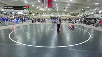 106 lbs 2nd Wrestleback (8 Team) - Noah Lance, Knoxville Halls High School vs Bryson Ford, Nolensville High School