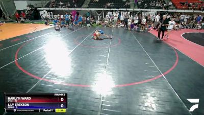 75 lbs Round 2 (8 Team) - Harlym Ward, Utah vs Lily Erekson, Idaho