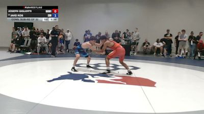 65 kg Cons. Sub-rd Of 32 - Joseph Gigliotti, MD Maniacs Wrestling Club vs Jake Kos, Super D Wrestling