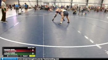 Silver 174 lbs Cons. Round 2 - Logan Kawa, Wisconsin-Whitewater vs Mason Seidl, Wisconsin-Eau Claire