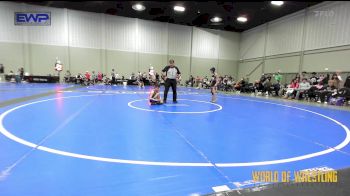 65 lbs Rr Rnd 2 - Gabriel Jasso, Funky Singlets vs Gaberial Coyle, Untouchables 9u Purple