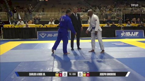 Joseph Ginsberg vs Carlos A Rios Jr. 2025 Pan Jiu Jitsu IBJJF Championship