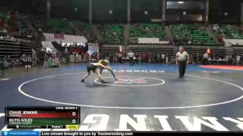 126 lbs Cons. Round 2 - Chase Jenkins, Piedmont vs Kutis Soles, Cherokee County