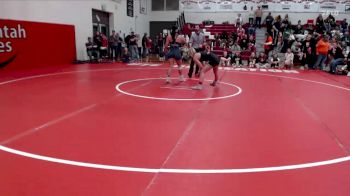 130 lbs Cons. Semi - Marabelle Brown, Wasatch vs Ariana Jones, Duchesne