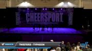 Twisters - Typhoon [2022 L2 Junior - Small Day 1] 2022 CHEERSPORT Cartersville Classic