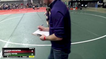 50 lbs Semis & 1st Wrestleback (8 Team) - Jackson Hochstein, Perham vs Marissa Moyer, Waconia