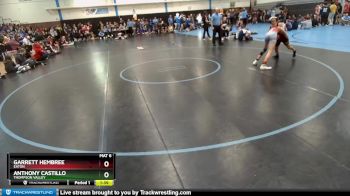 94-103 lbs Round 3 - Anthony Castillo, Thompson Valley vs Garrett Hembree, Eaton