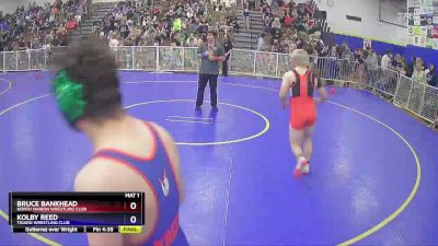 190 lbs Cons. Round 3 - Bruce Bankhead, North Marion Wrestling Club vs Kolby Reed, Tigard Wrestling Club