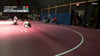 132 lbs 17th Place Match - Kayden Landers, Denver vs Brady Long, Roland-Story
