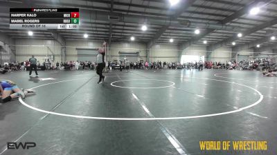 112 lbs Round Of 16 - Harper Kalo, Michigan Revolution vs Mabel Rogers, Rogue Warrior Wrestling