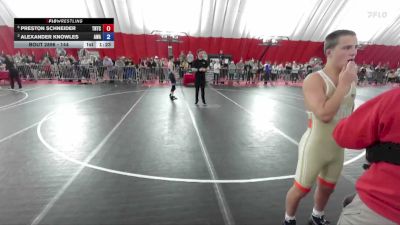 144 lbs Semifinal - Preston Schneider, Team Nazar Training Center vs Alexander Knowles, Askren Wrestling Academy