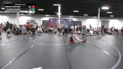 64 lbs Quarterfinal - Jackson Stickle, Mat Assassins vs Knolan Pavillard, Malvern