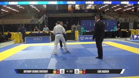 Anthony George Svatosky vs Luis Asqueri 2025 Pan Jiu Jitsu IBJJF Championship