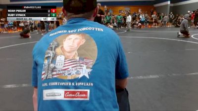 60 lbs Cons. Round 3 - Ruby Hynick, Cobra Wrestling Club vs Noah Peeler, Unaffiliated