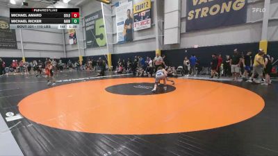 115 lbs Semifinal - Michael Amaro, Colonia vs Michael Ricker, Harrisburg