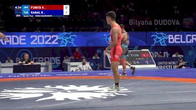 60 kg 1/4 Final - Kenichiro Fumita, Japan vs Kerem Kamal, Turkey