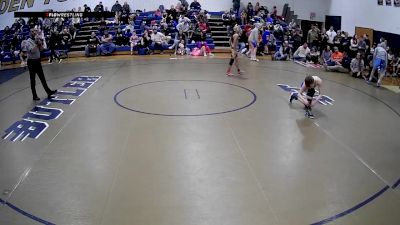 90-98 lbs Round 2 - Ben Kinney, Butler vs Braylon Williams, Highlands