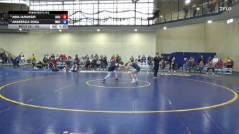 124 lbs Quarterfinal - Anastasia Ruka, Iowa Western Community College vs Asia Jahangir, Iowa Central Community College