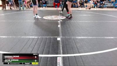 170 lbs Round 1 - Hannah Crowe, Mat Monstars vs Jacob Horgan, Indian Land