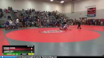 138 lbs Quarterfinal - Caden Call, Moffat County vs Ryker Ogden, Richfield