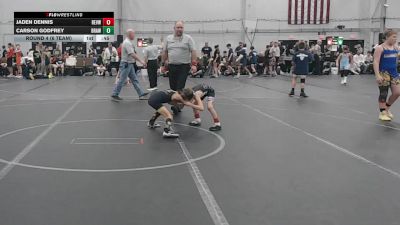 48 lbs Round 4 (6 Team) - Carson Godfrey, Brawler Elite vs Jaden Dennis, Revival White