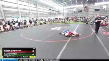 126 lbs Placement Matches (8 Team) - Daniel Gunlogson, Minnesota Red vs Cason Wyrick, Kansas Blue