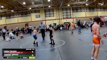 64 lbs Quarterfinal - Owen Truong, Scanlan Wrestling Academy vs Konrad Weiman, North East