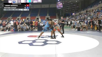 285 lbs Cons. Semis - Jeremy Marshall, Illinois vs Matthew Cooley, California