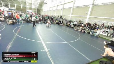 119 lbs Round 3 (4 Team) - Scout Scott, Idaho 1 vs Nixon Canfield, Sanderson Wrestling Academy