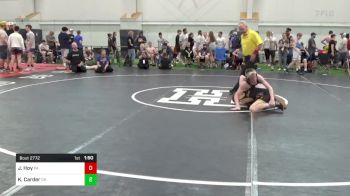 96-C lbs Semifinal - Jackson Hoy, PA vs Kabin Joel Carder, OH