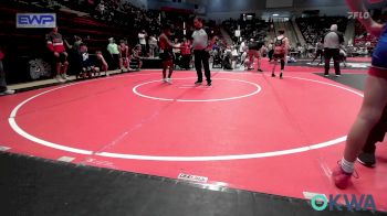 112 lbs Quarterfinal - Brighton Harp, Tahlequah Wrestling Club vs Keylan Freeman, Skiatook Youth Wrestling