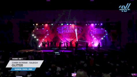 Cheer Extreme - Raleigh - Glitter [2023 L1.1 Youth - PREP Day 1] 2023 Spirit Sports Battle at the Beach Myrtle Beach Nationals