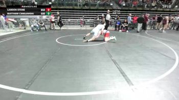 160 lbs 3rd Place - Landon Stone, Washington Twp vs Matthew Cmielewski, Howell