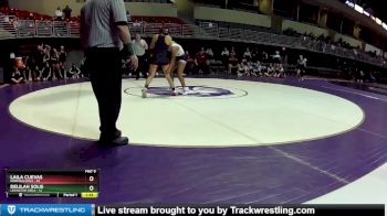 135 lbs Finals (2 Team) - Delilah Solis, Lexington Girls vs Laila Cuevas, Norfolk Girls