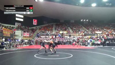 175 lbs Cons. Round 2 - Cai Lanning, Colby Hs vs Keldyn Cox, Baldwin Hs