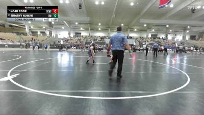 85 lbs Cons. Round 2 - Timothy Nowak, Wildcats Wrestling vs Noah Cook, Halls Wrestling